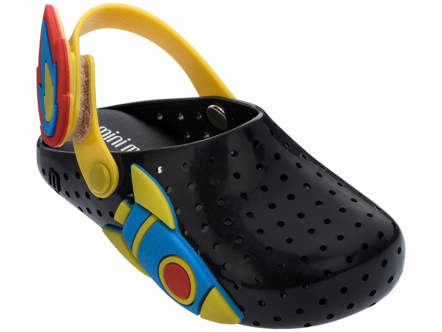 Bailarinas Mini Melissa Babouche Sweet Dreams Rocket Bebe - Negras - Argentina ASG-175308
